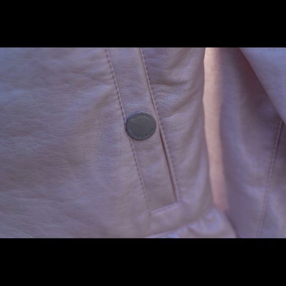Michael Kors Leather Jacket  PU 5/6 - Picture 6 of 8